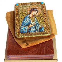 Икона «Ангел Хранитель» на доске