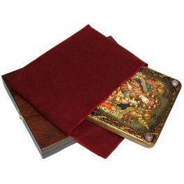 Икона Божией Матери «Всецарица» (Пантанасса) на доске