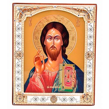 Подарочная икона «Господь Иисус Христос Вседержитель», 23х29 см