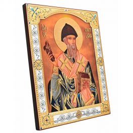 Настольная икона «Святитель Спиридон Тримифунтский», 11х14 см